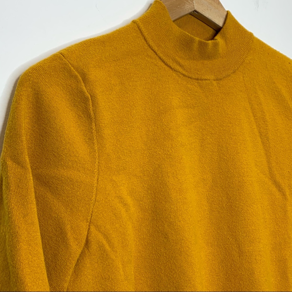 Anthropologie Moth Mock Neck Short Sleeve Sweater - Picture 2 of 8